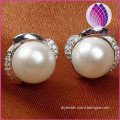 wholesale 925 sterling silver pearl earring